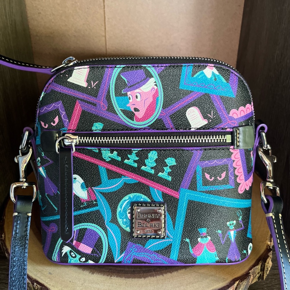 NWT Disney Parks Haunted Mansion Dooney and Bourke Crossbody 2023 - Picture 8 of 11
